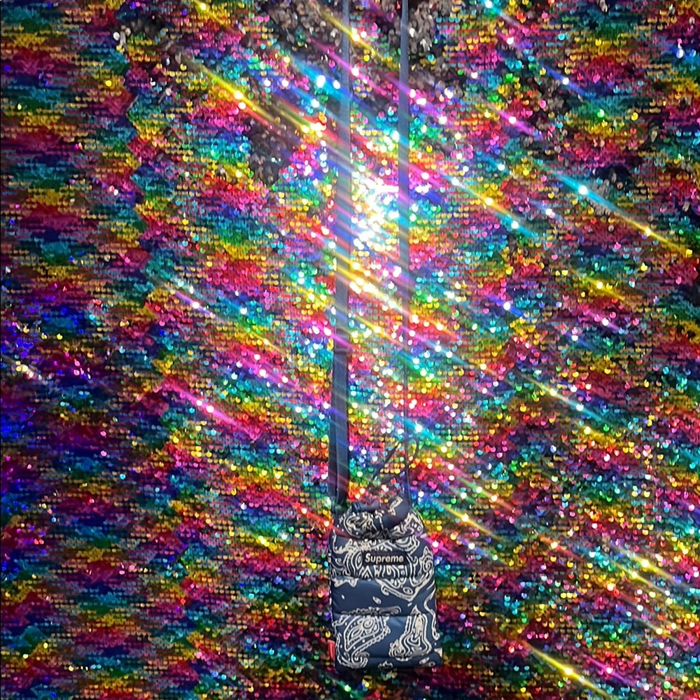 Supreme Paisley Crossbody Bag